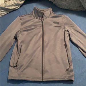 North Face Fleece Lined Zip Up Jacket